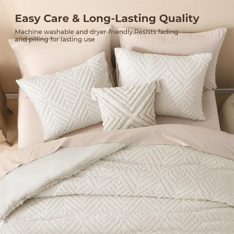Litanika queen-size comforter 90x90 offers generous bed coverage