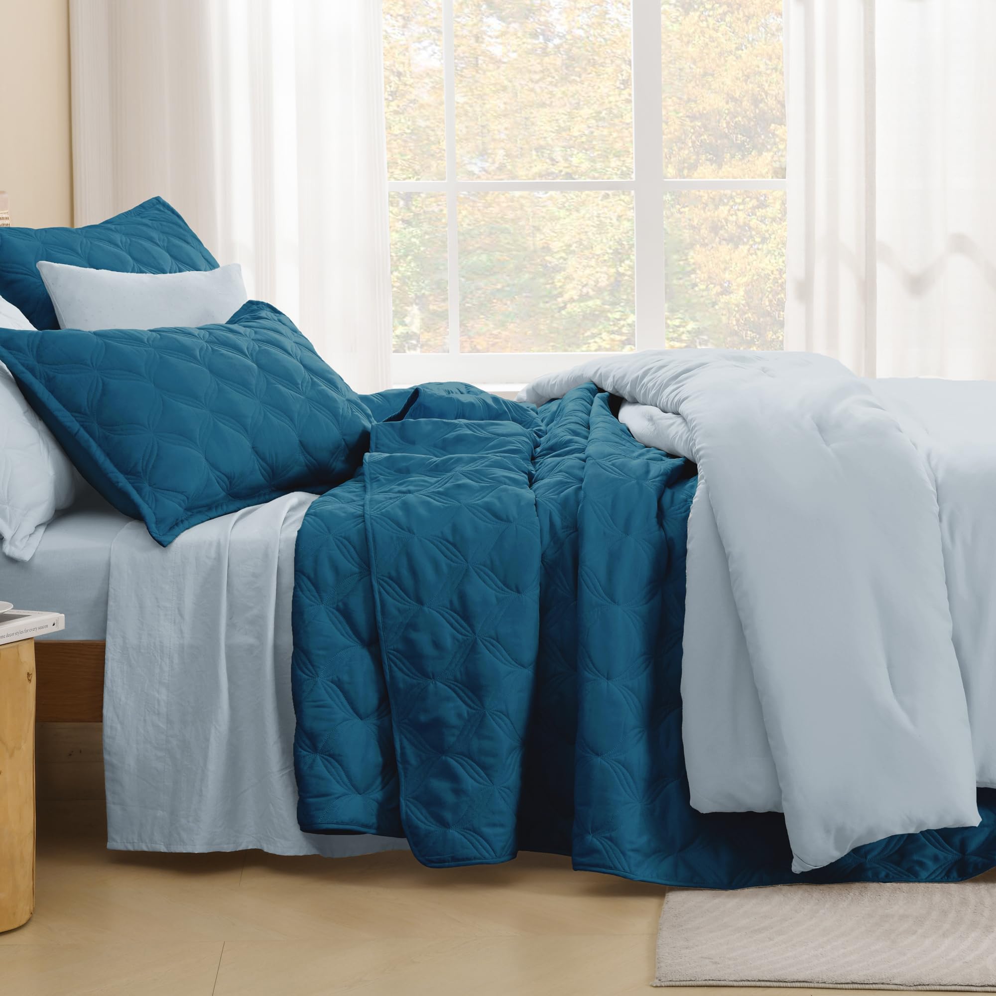 Litanika quilt stitch detail highlights durable, long-lasting construction