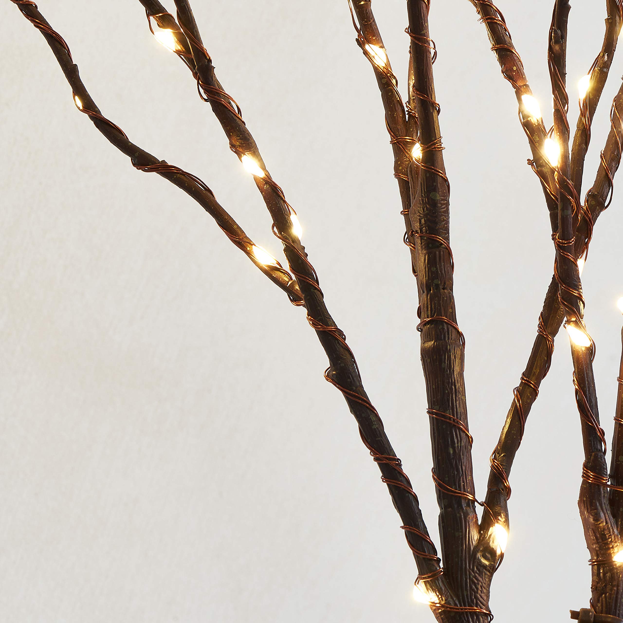 LITBLOOM lifelike brown bark willow branch enhances home Christmas decor