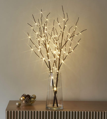 LITBLOOM 32in willow branch with warm LEDs for versatile indoor/outdoor decor