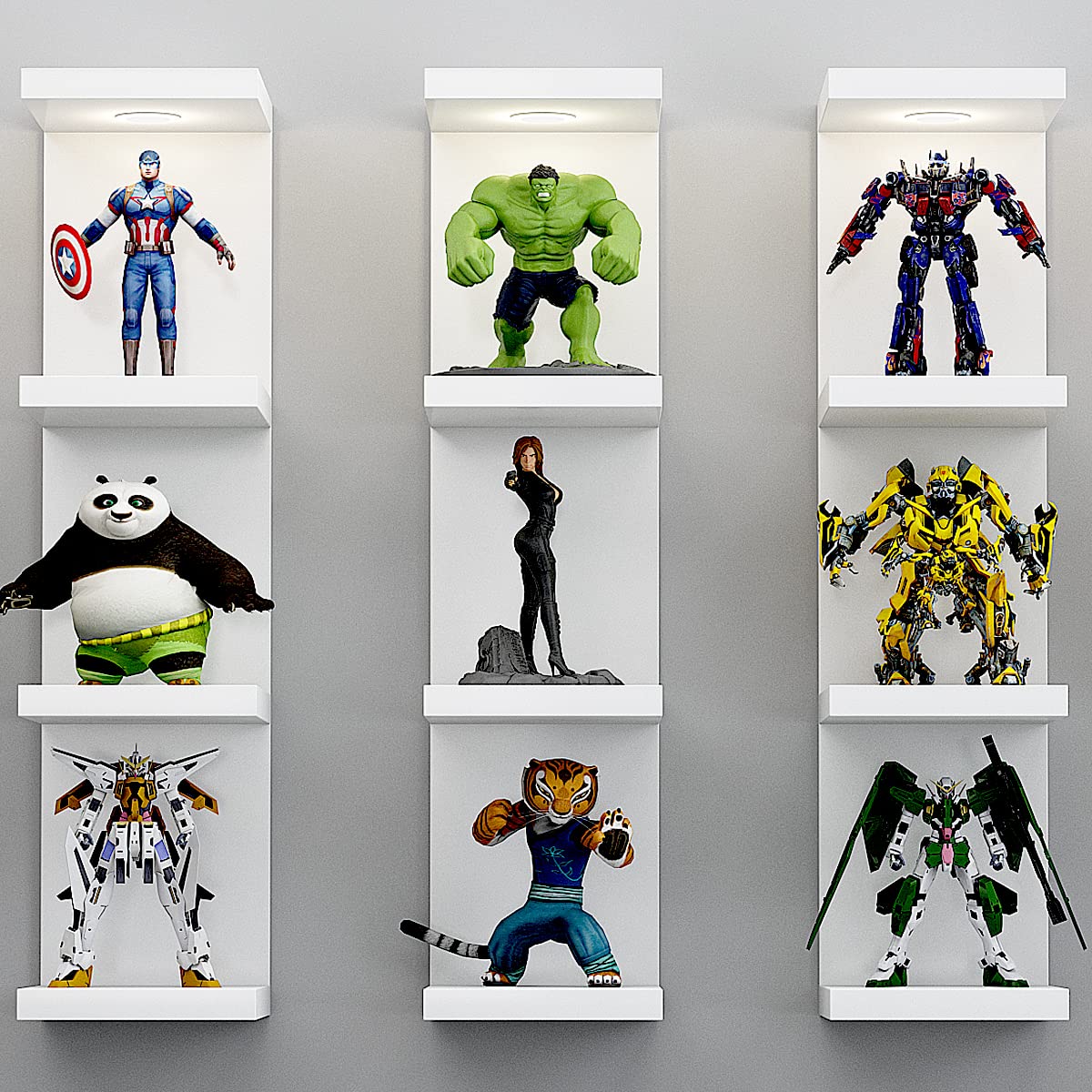 LitaEther Lego-friendly bedroom storage adds practical display space