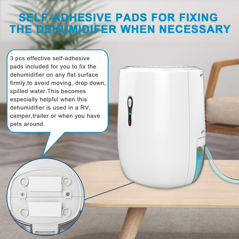 Litever compact dehumidifier suitable for RV or camper environments