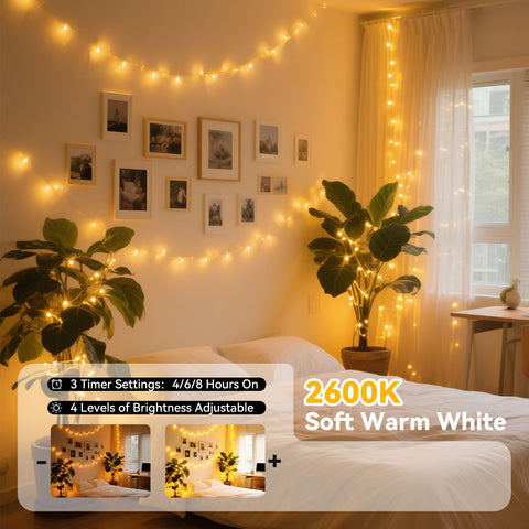 LitHome brightness levels help tailor reading light or mood lighting.
