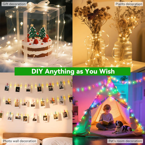 LitHome eight dynamic effects are great for celebrations and seasonal decor.