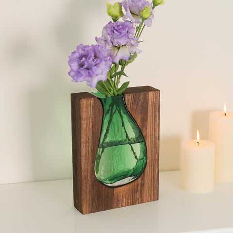 Litivy removable glass insert for easy cleaning and adaptable styling.