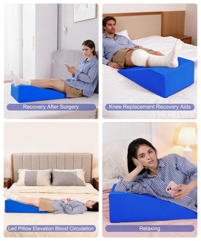 Litluxu knee recovery foam provides soft yet supportive cushioning.