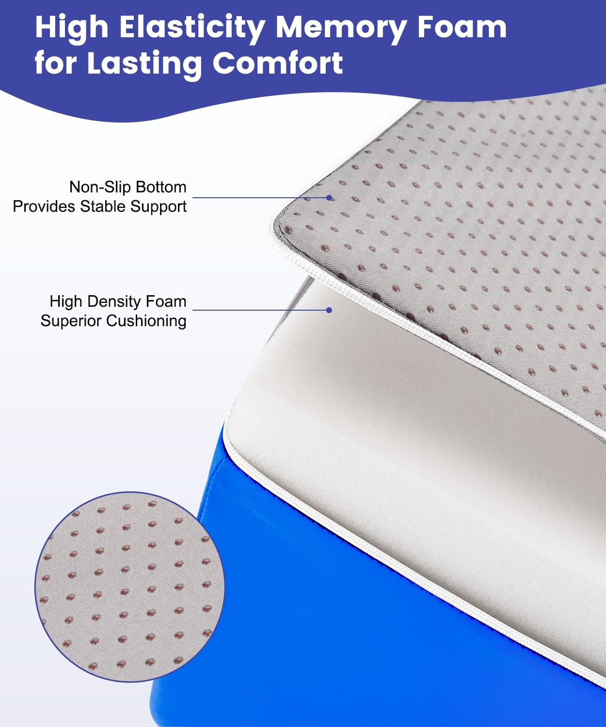 Litluxu U-shaped groove maintains position to prevent slipping.