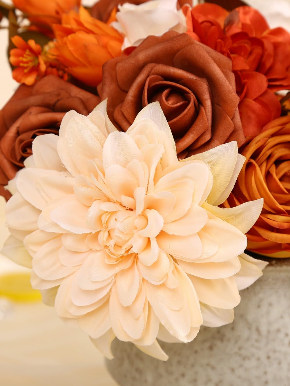 LITOYNAN artificial flower box set centerpiece garden aura for home decor