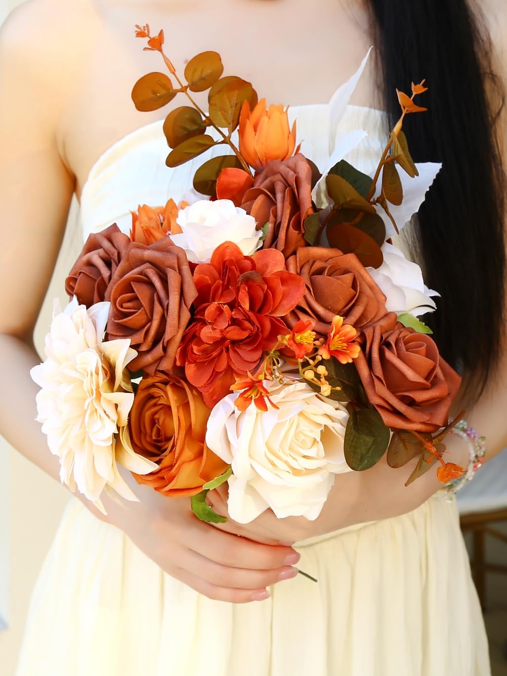 LITOYNAN artificial flower box set wedding-bridal arrangement elevates venues