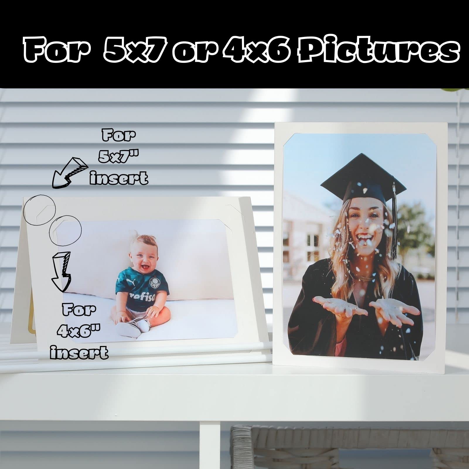Litpoetic fold-and-go DIY frame for quick customization and personalized gift notes