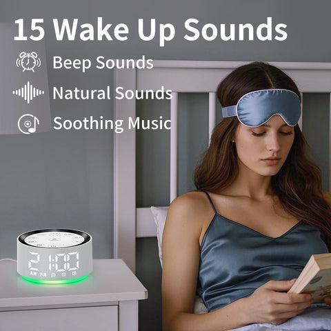 Little Dog double alarms with snooze offer flexible daily scheduling.
