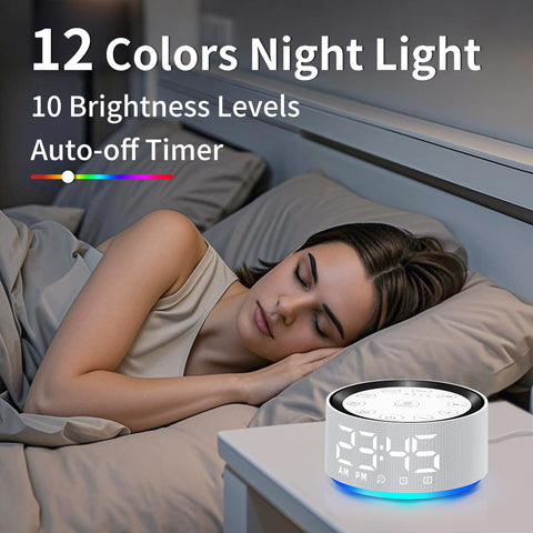 Little Dog night light with 12 colors creates ambient glow for bedtime.