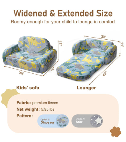 Little Dove 30x18x17 inch dimensions shown for playroom fit