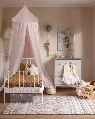 Little Dove canopy dimensions show versatile fit for cribs and toddler beds