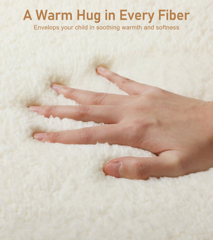 Little Dove removable cover is machine washable for easy cleanup
