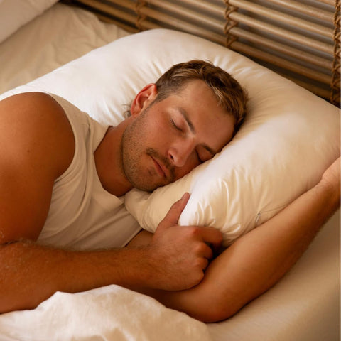 Removable pillowcase pairing with Little Sleepy Head pillow for easy bedding coordination.