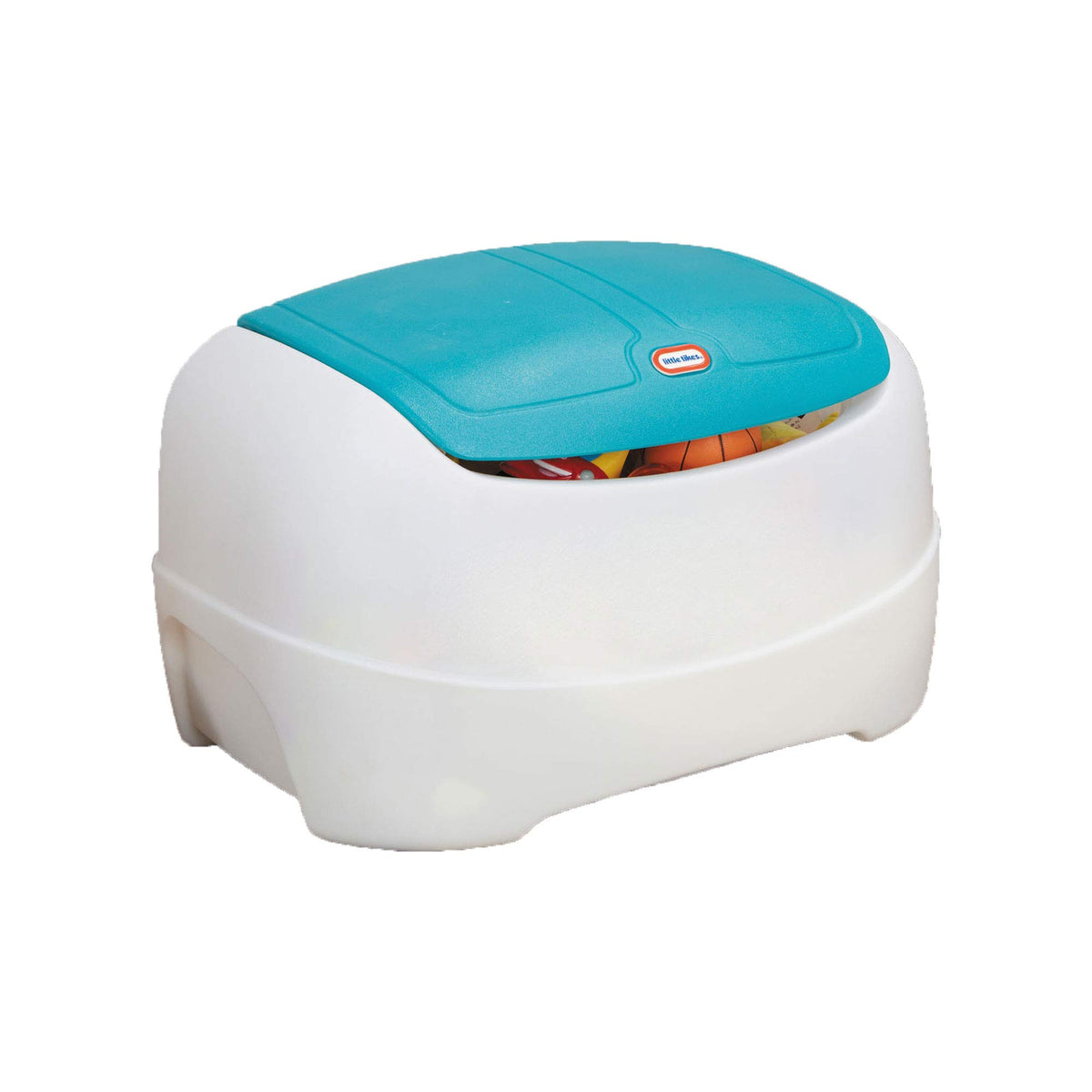 Little Tikes Play 'N Store toy chest in bright colors for a lively play space.