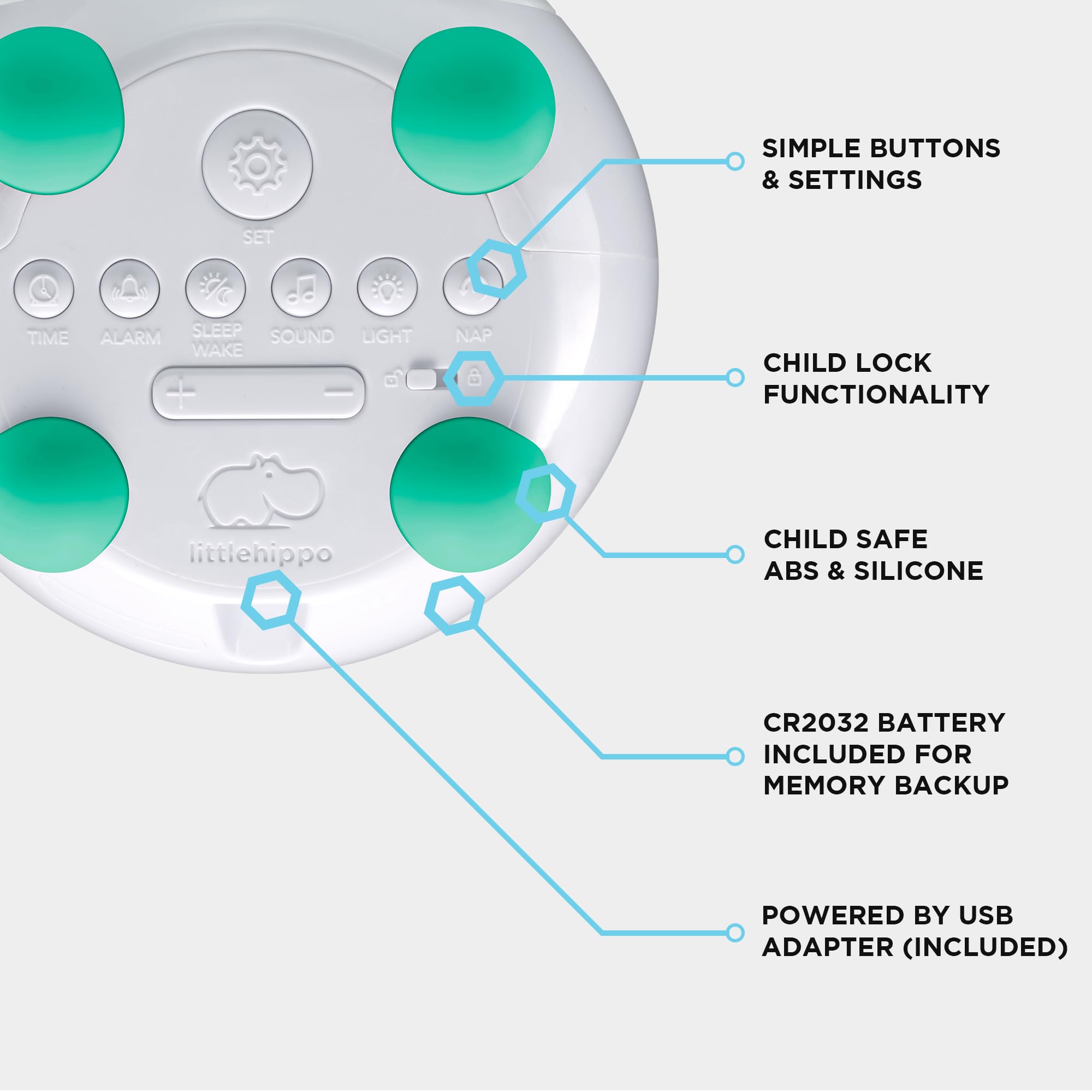 Mella timer function illustrated for daily routine management