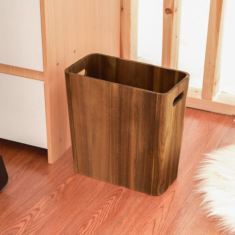 LiTY waste basket complements kitchen with farmhouse aesthetic.