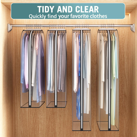 Liuoud clear visibility helps locate outfits faster in busy mornings.