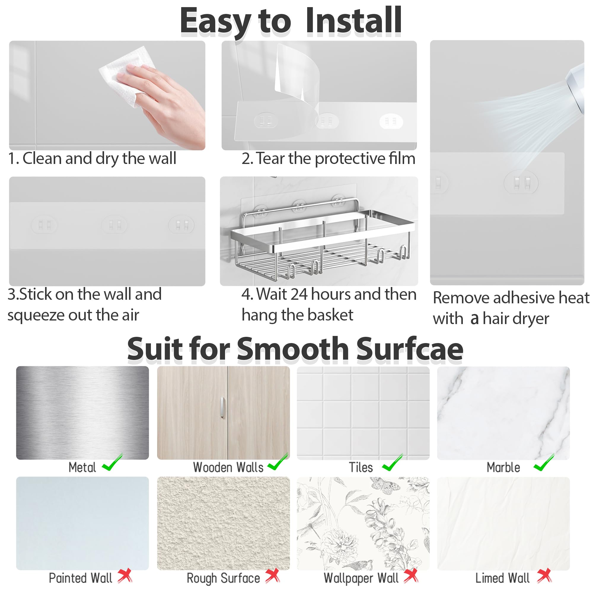 Liuoud hollow design promotes quick drying in humid bathrooms.