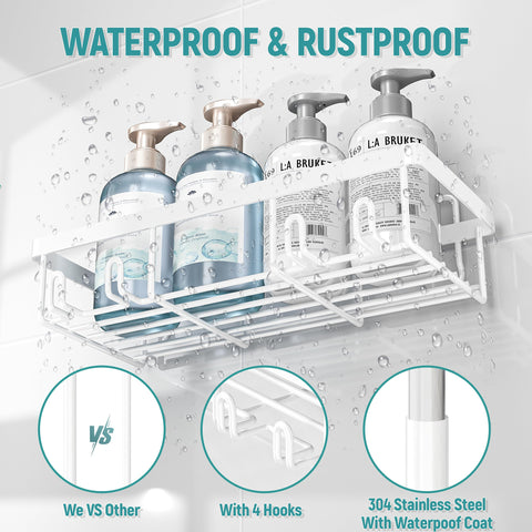 Liuoud toothbrush holder keeps daily items organized and dry