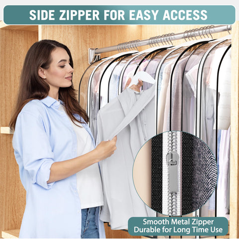 Liuoud side zipper provides quick access without unloading.
