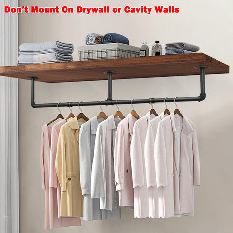 Livabber multi purpose hanging rod suited for bedrooms and closets
