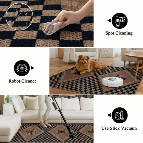 LiveBox Easy Jute Runner folded in packaging for compact storage.