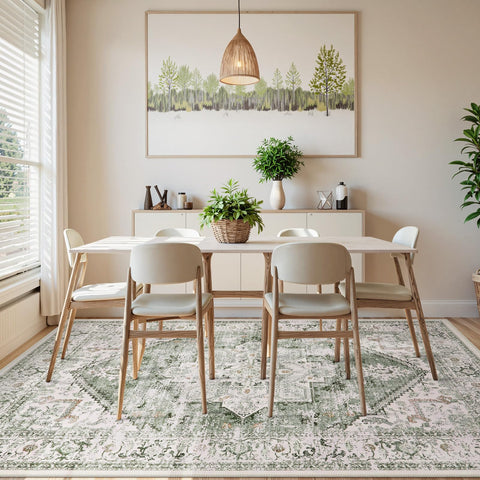 LiveBOX 8x10 rug fits under coffee tables and in front of sofas with ease.