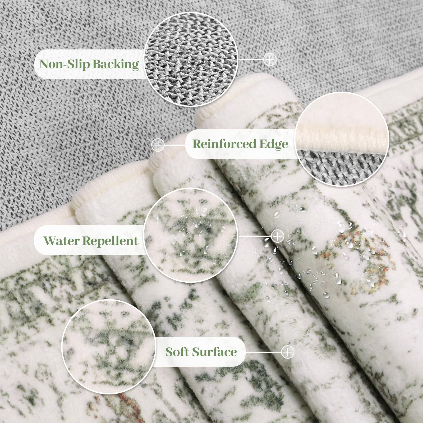 LiveBOX distressed medallion print brings vintage charm to bedrooms and living rooms.