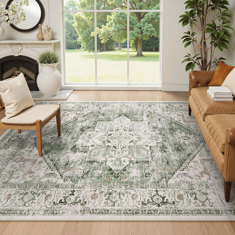 LiveBOX non-slip backing helps keep the rug in place on hardwood floors during daily activity.