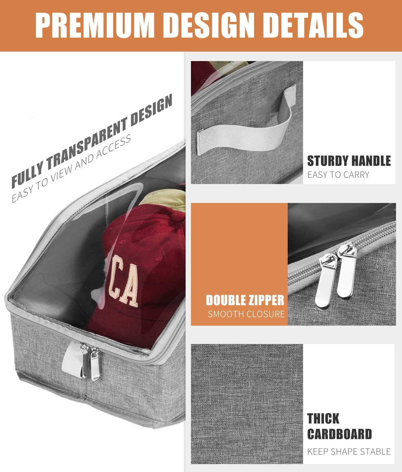 Livelab gift-ready hat organizer is a thoughtful gift for hat lovers.