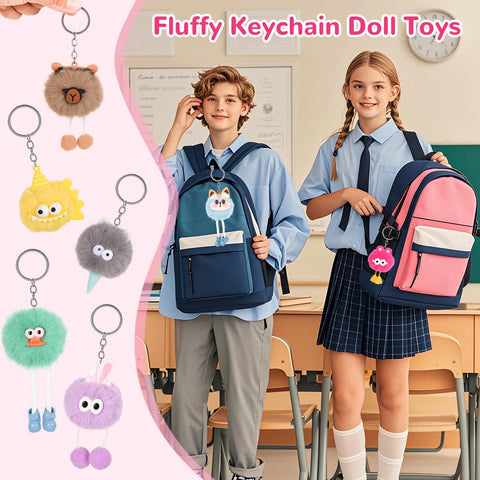 LiYiQ gift-ready plush keychains ideal for birthdays and holidays