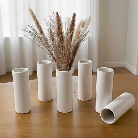 LIZOFER vase 7-08in tall, fits 2-4 flowers for chic displays.