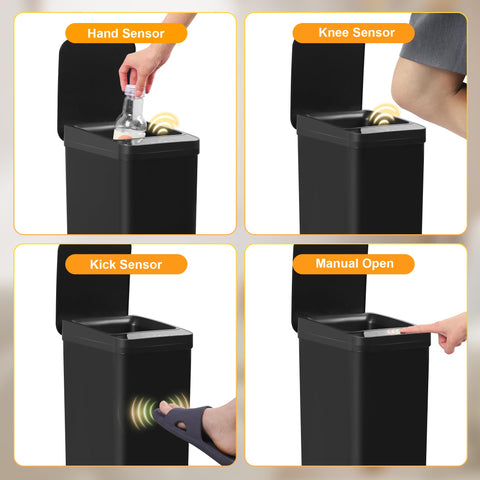 LJIACLEA odor-seal lid helps contain smells in bathrooms and kitchens.