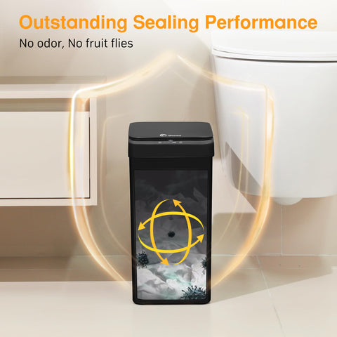 LJIACLEA motion-sensor methods show four opening options for convenience.
