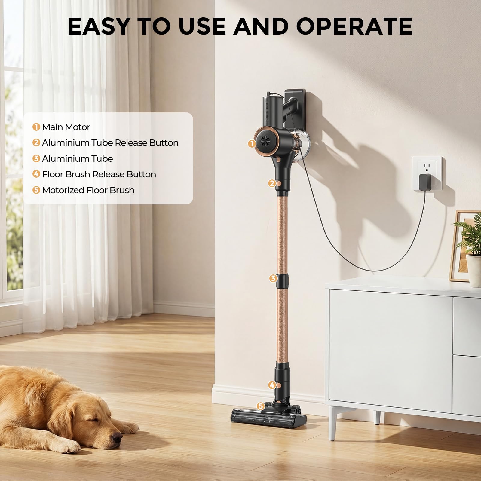 Ljuren 40-minute runtime enables deeper cleans without frequent recharges