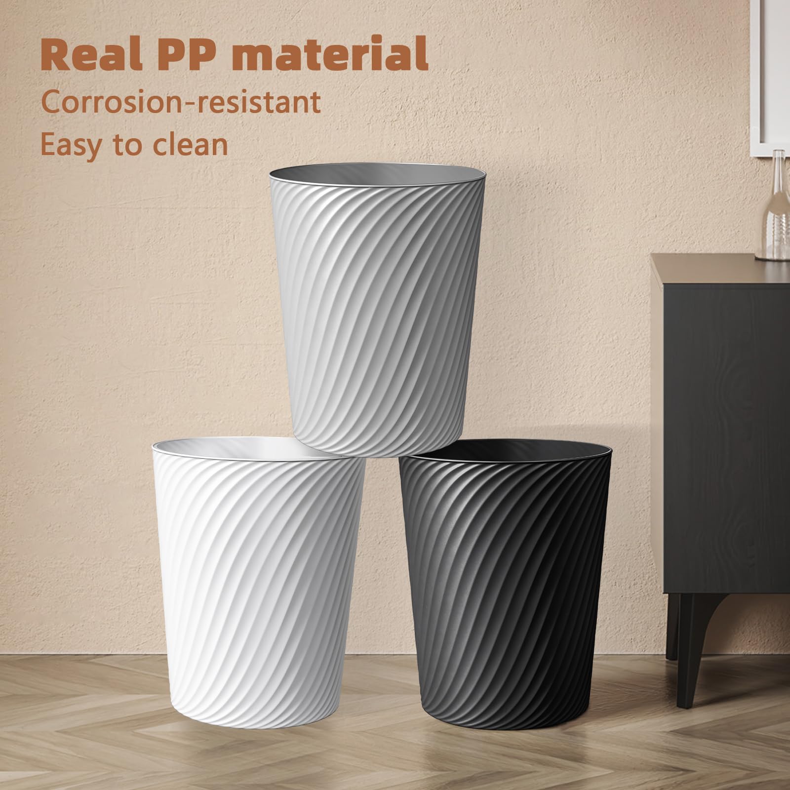 LLNTOU six extra-thick bags included support tidy waste management.