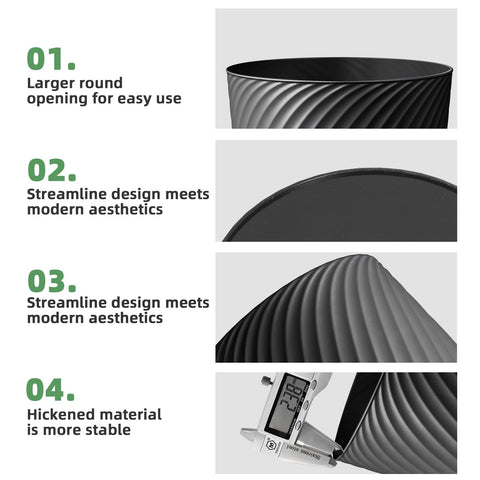 LLNTOU durable PP plastic resists impact and wear.