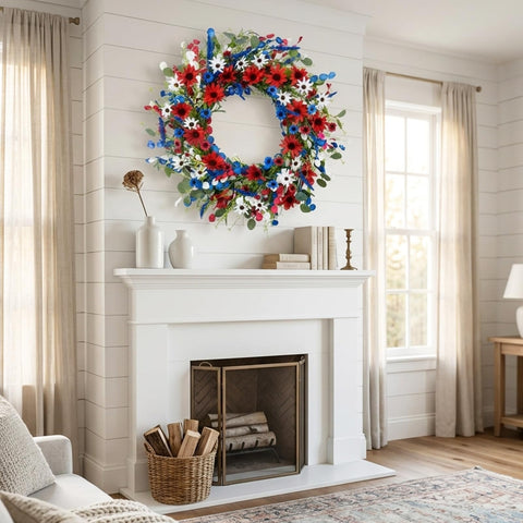 LLZLL handcrafted wreath artistry demonstrates artisanal arrangement for classic or modern doors.