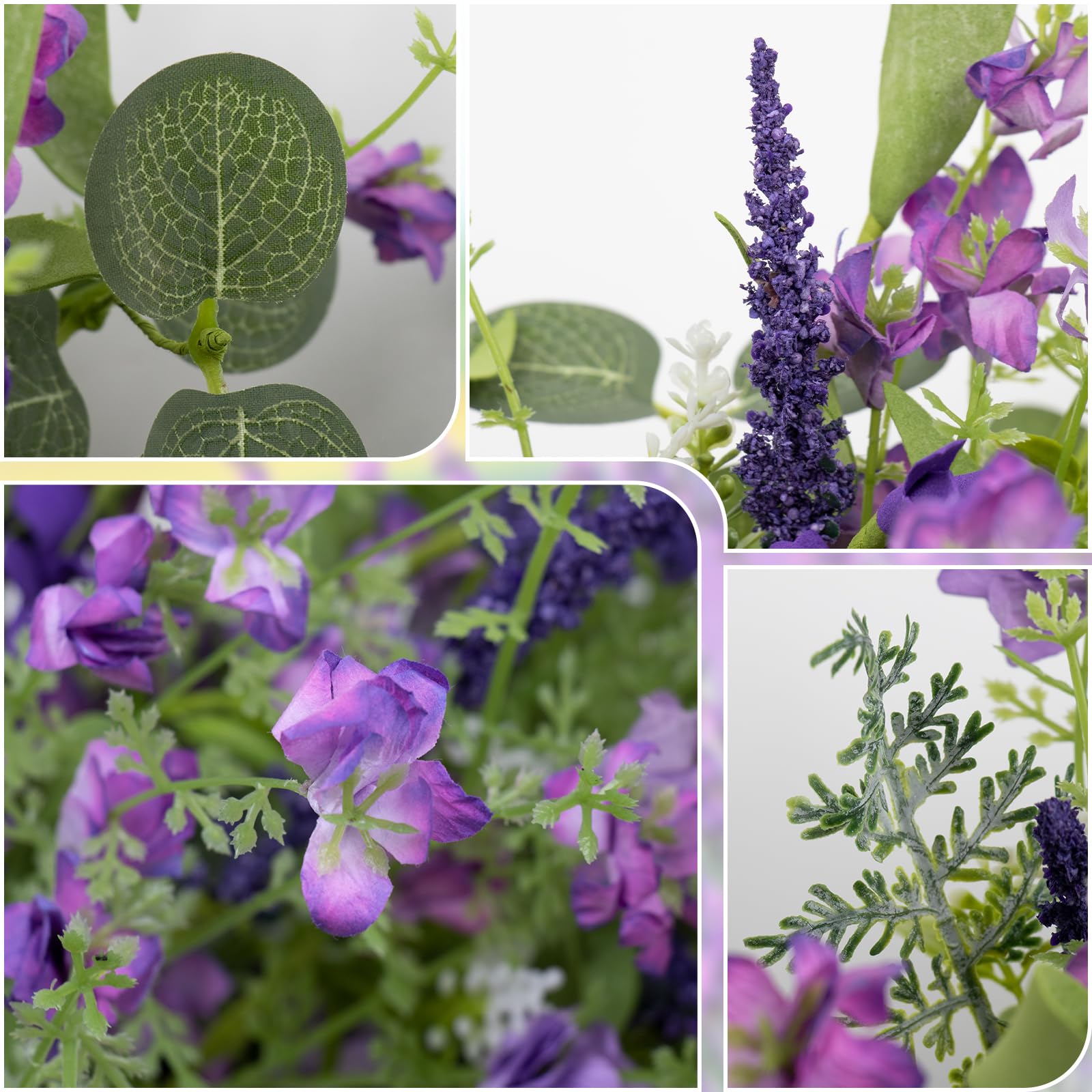 LLZLL Spring wreath brightens windows and living rooms with a versatile design.