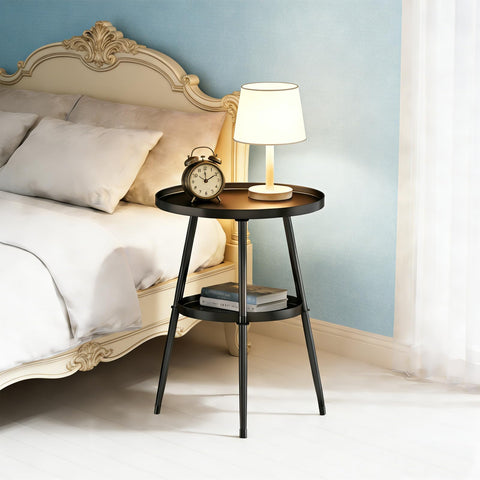 LMGVRZK side table metal frame close-up, highlighting durable construction for daily use.