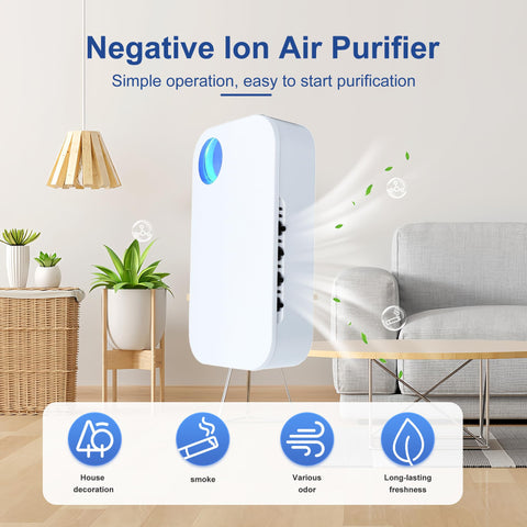 Lmhaichao air purifier with whisper-quiet operation for restful sleep and focused work.