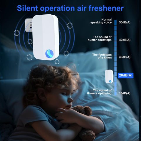 Lmhaichao outlet-powered purifier plugs into a standard outlet for convenient air refresh.