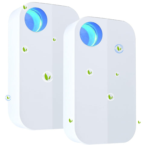 Lmhaichao plug-in air ionizers with four brush heads for stronger purification at home.