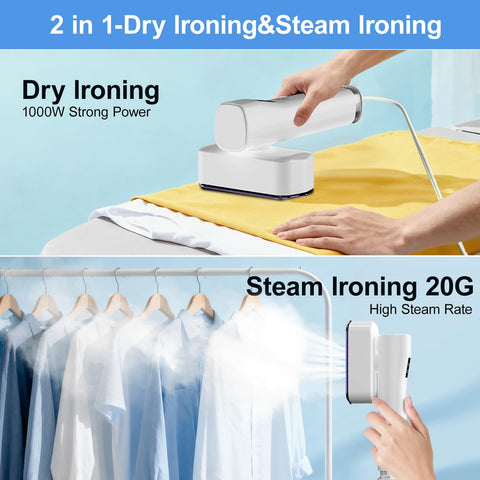 Compact travel case option with Lmpil steamer