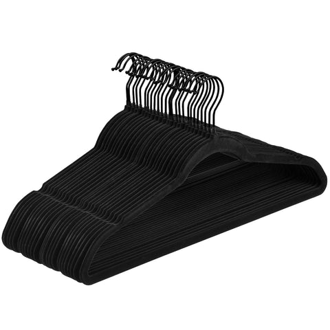 LMTrystFit velvet hangers overview for a tidy wardrobe with enhanced space