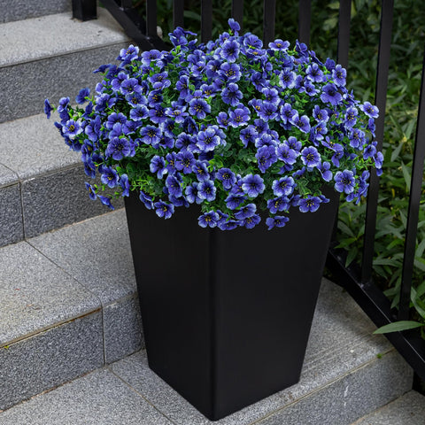 Lnoicy fake plant bundles for planters provide maintenance-free garden decor.