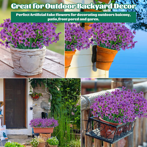 Lnoicy handmade-look blooms without glue for authentic, long-lasting displays.